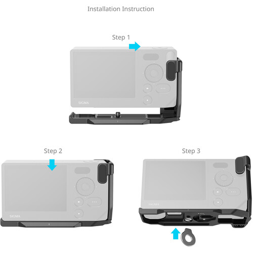 SmallRig 5389 L-Shaped Mount Plate w/ Handle For Sigma BF... - Afbeelding 2