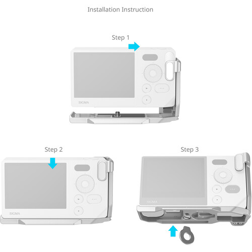 SmallRig 5390 L-Shaped Mount Plate w/ Handle For Sigma BF... - Afbeelding 2