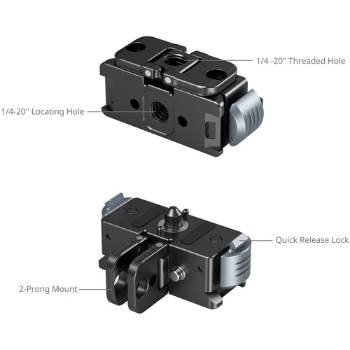 SmallRig 5437 Quick Release Adapter Mount For GoPro HERO ... - Afbeelding 2