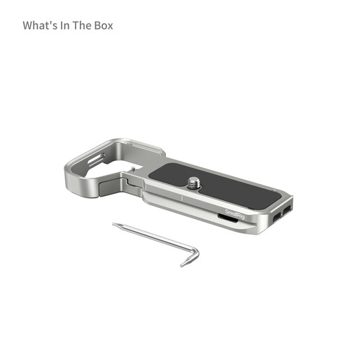 SmallRig 5482 Baseplate w/ Airtag Slot For Sony Alpha 7C II / Alpha 7CR (Silver) - Afbeelding 2