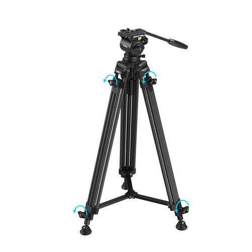 SmallRig 5441 AD14 Heavy-Duty Carbon Fiber Tripod
