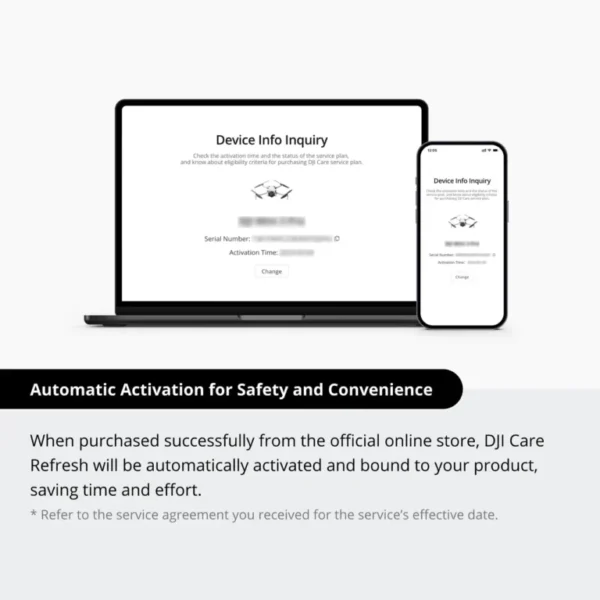 DJI Care Refresh 1-YEAR Plan Card - DJI Mavic 4 Pro - Afbeelding 4