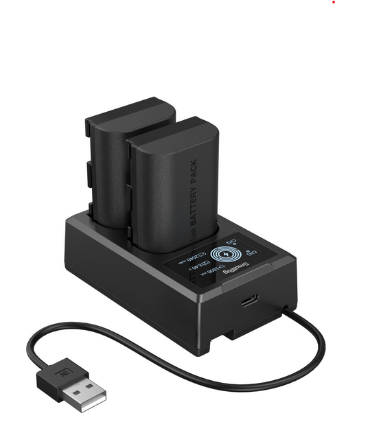 SmallRig 5409 Camera Battery X2 And Charger Kit For Canon...