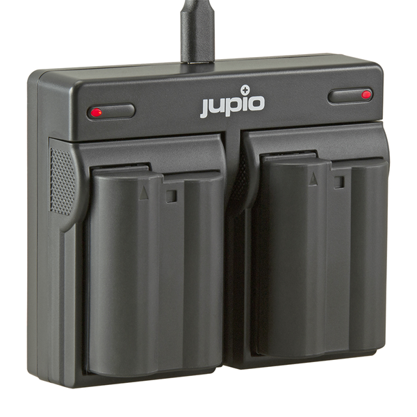 Jupio Value Pack: 2X Battery EN-EL15C 2100mAh + USB Dual Charger - Afbeelding 2