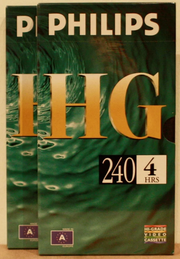 Philips VHS 240 min HG