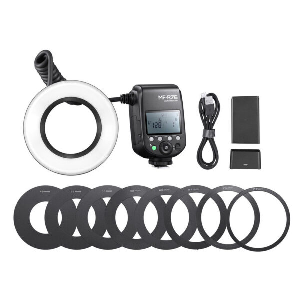 Godox MF-R76S TTL Macro Ring Flash Sony - Afbeelding 2