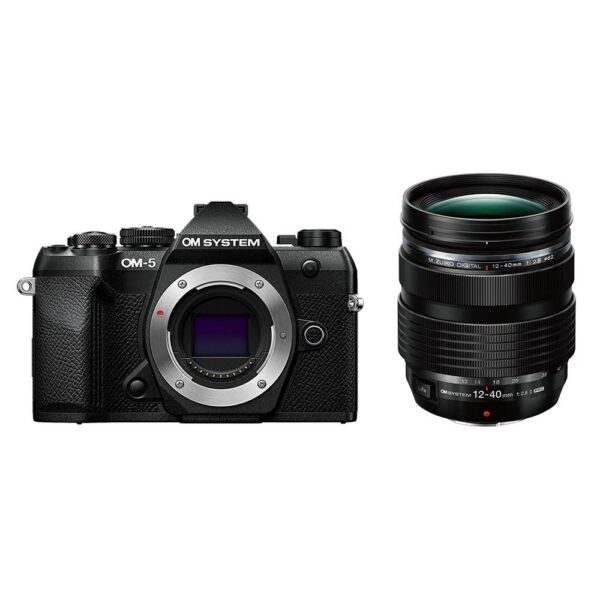 OM SYSTEM OM-5 II + 12-40mm II Black - Afbeelding 3