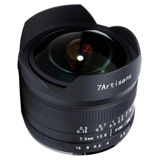 7Artisans 7.5mm f/2.8 MkII Canon EOS-R-Mount - Afbeelding 3