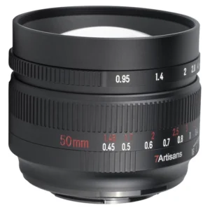 7Artisans 50mm f/0.95 Fuji X-Mount | APS-C Black