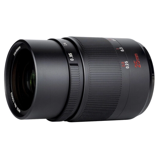 7Artisans 25mm f/0.95 Canon EOS-R-Mount | APS-C | Black - Afbeelding 4