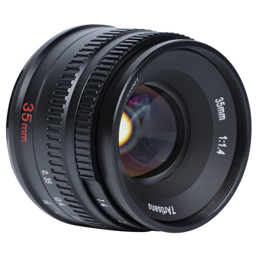 7Artisans 35mm f/1.4 Fujifilm X-Mount | APS-C | Black - Afbeelding 4