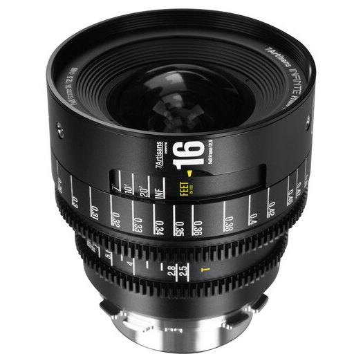 7Artisans Infinte 16mm T2.5 FullFrame DE-Clicked EF Mount - Afbeelding 5