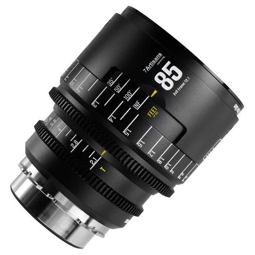 7Artisans Infinte 85mm T2.1 FullFrame DE-Clicked EF Mount - Afbeelding 5