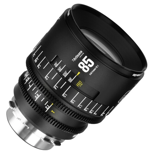 7Artisans Infinte 85mm T2.1 FullFrame DE-Clicked EF Mount - Afbeelding 4