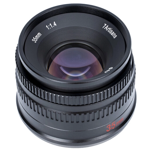7Artisans 35mm f/1.4 Fujifilm X-Mount | APS-C | Black - Afbeelding 3