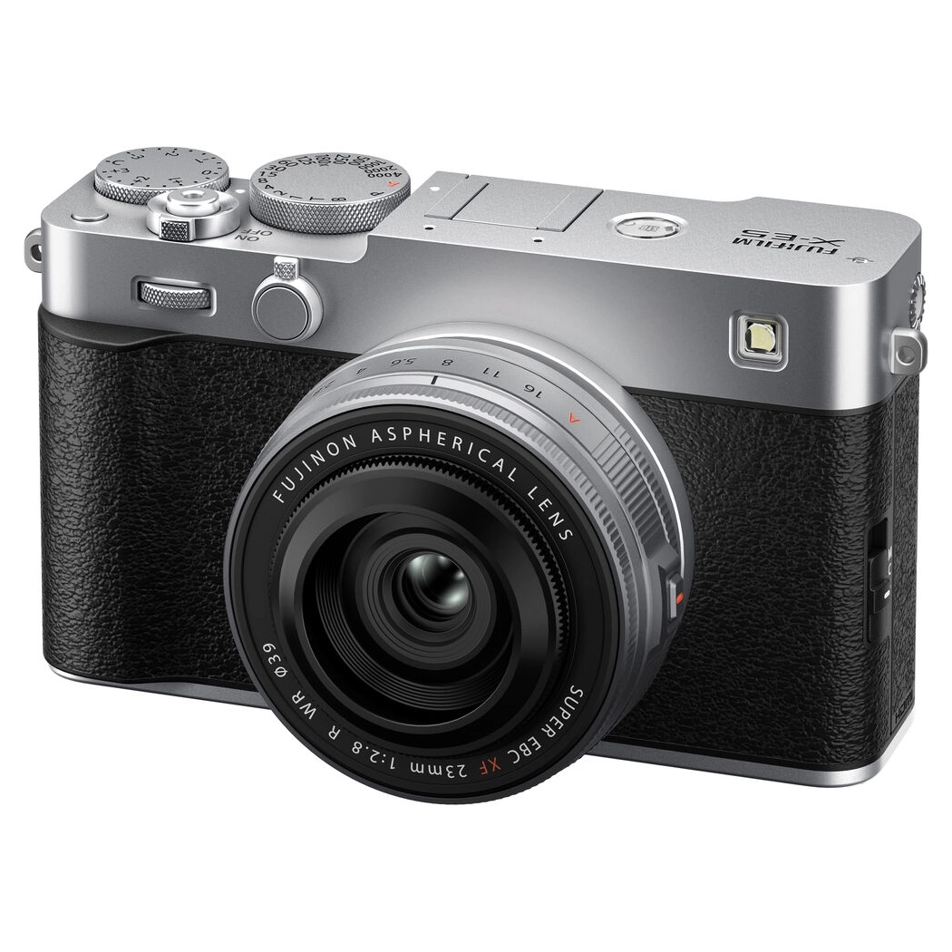 FUJIFILM X-E5 XF23mmF2.8 R WR シルバー Fujifilm X-E5 + XF23mm F2.8 R WR Kit Silver - Hafo