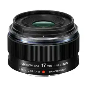 OM SYSTEM M.Zuiko Digital ED 17mm f/1.8 II Black