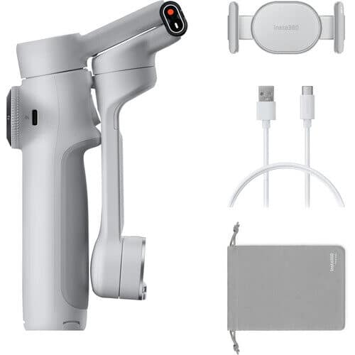 Insta360 Flow 2 AI Tracker Bundle / Stone Grey