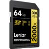 Lexar SDXC Professional UHS-II 2000x 64GB