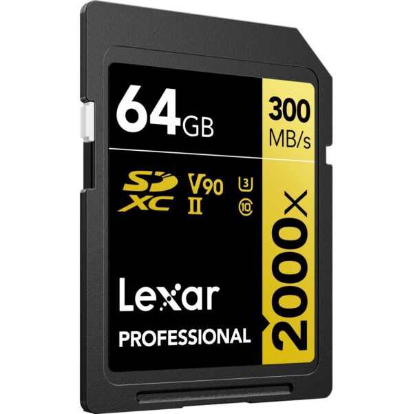 Lexar SDXC Professional UHS-II 2000x 64GB