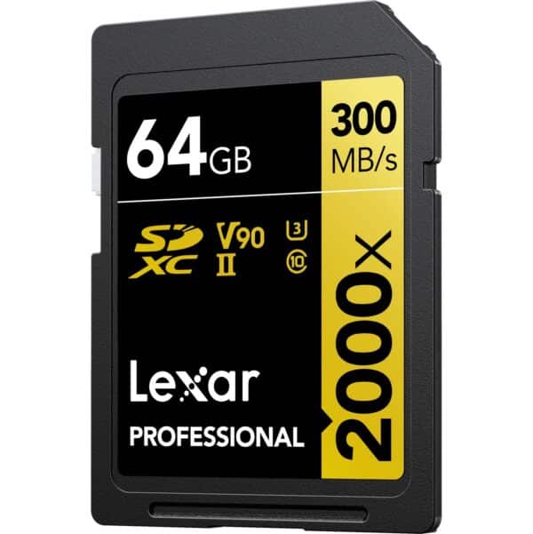 Lexar SDXC Professional UHS-II 2000x 64GB