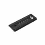 Manfrotto video camera plate with metric