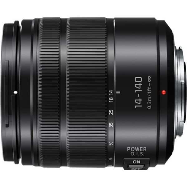 Panasonic 14-140mm f3.5-5.6 Lumix G Vario Zwart
