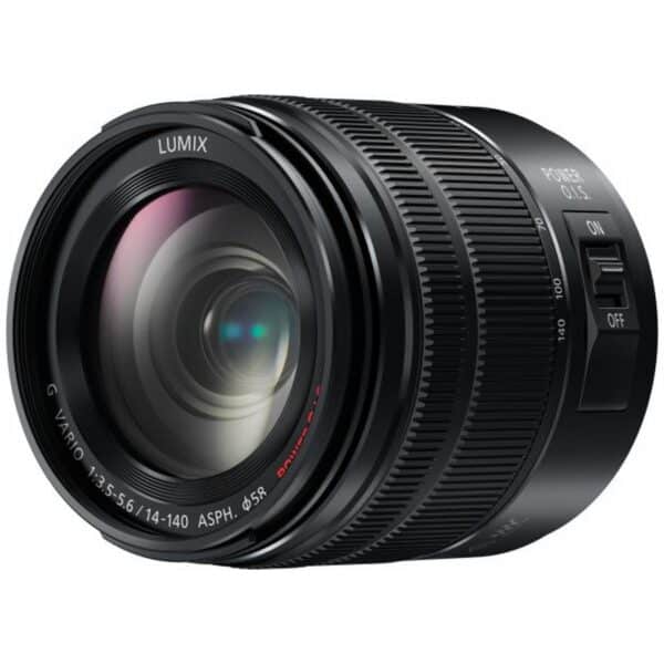 Panasonic 14-140mm f3.5-5.6 Lumix G Vario Zwart
