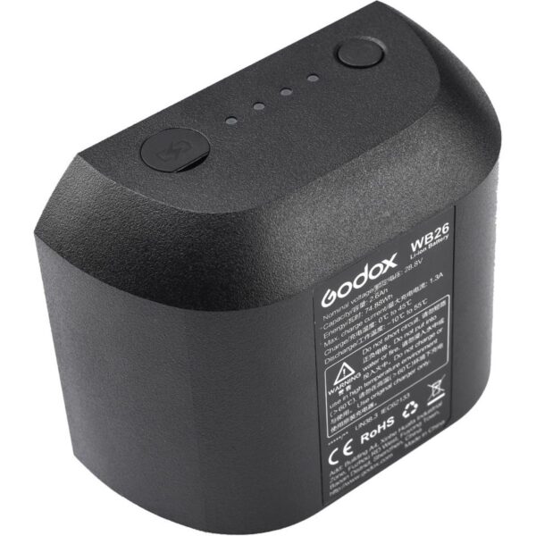 Godox accu AD600 2600 mah