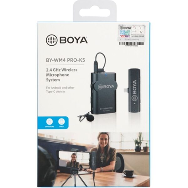 Boya BY-WM4 PRO-K5 wireless set for USB-C