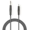 Nedis Stereo audiokabel 6.35 M-3.5M 2.0m