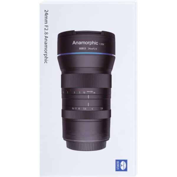 Sirui 24mm F1.8 Anamorphic Lens (EF-M mount)