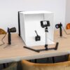 Caruba Portable Fotostudio w/ Losse LED Lampen 50X50X50cm