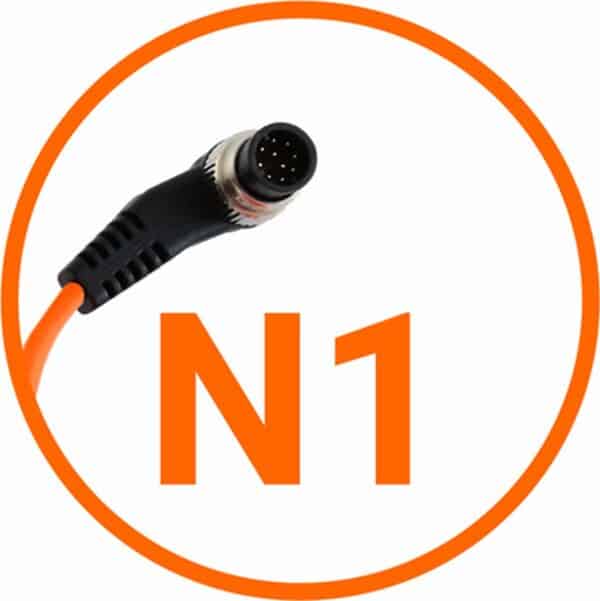 Miops Camera Verbindingskabel N1 MC-30 Oranje