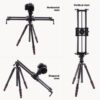 Konova P1 80cm Carbon Camera Slider (w/ KMS-S3)