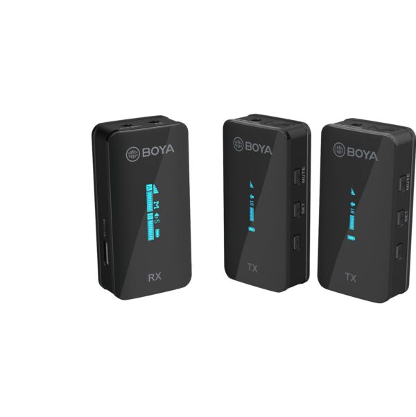 Boya 2.4 GHz Dual Lavalier Microphone Wireless BY-XM6-S2