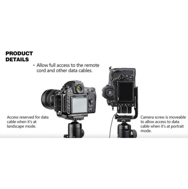 Sunwayfoto L-Plate for Nikon D850 (PNLD850)
