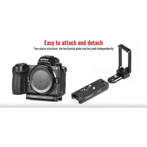 Sunwayfoto L-Plate for Nikon Z6II/Z7II (PNLZ6II)