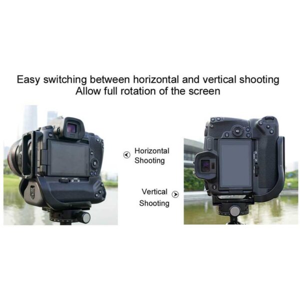 Sunwayfoto L-Plate for Canon R incl. grip (PCL-RG)