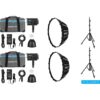 Nanlite Forza 150B Bi-Colour LED Dual Kit (w/ Light Stand...