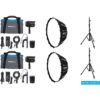 Nanlite Forza 60B II Bi-Colour LED Dual Kit (w/ Light Sta...