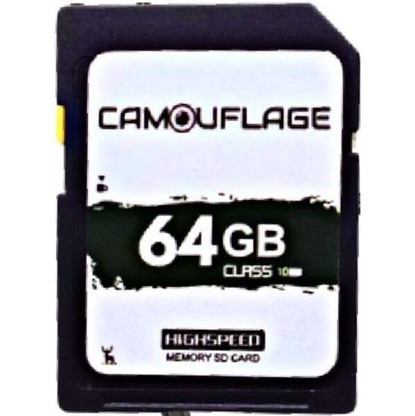 Trailcamera SD card 64gb Camouflage