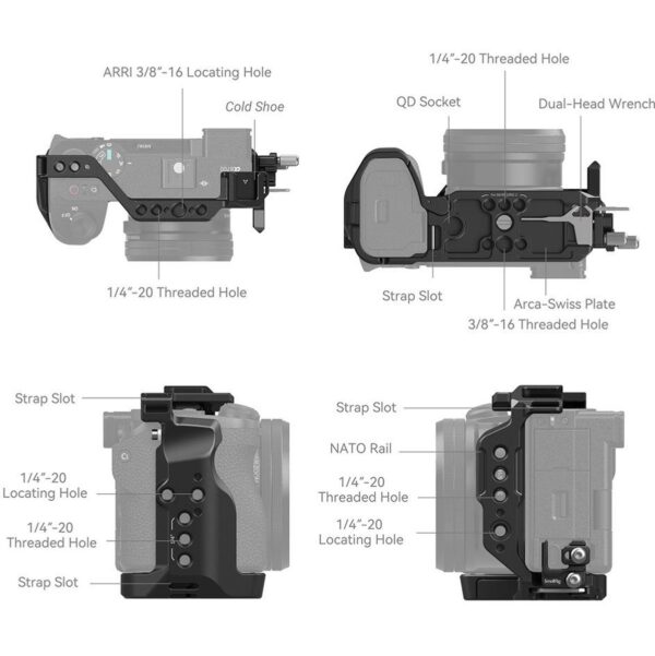 SmallRig 4336 Cage Kit For Sony Alpha 6700