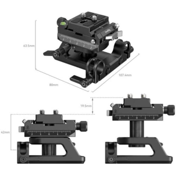 SmallRig 4233 Universal ArcaSwiss Height-Adjustable Mount...