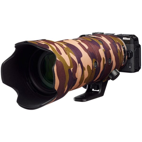 easyCover Lens Oak For Nikon Z 70-200mm f/2.8 VR S Brown Camouflage