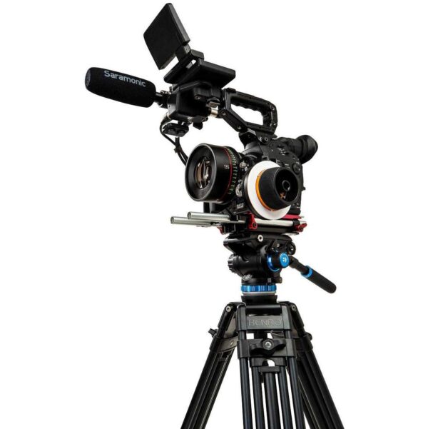 Benro A573T Aluminium Dual Tube Videostatief w/ S6PRO Vid...