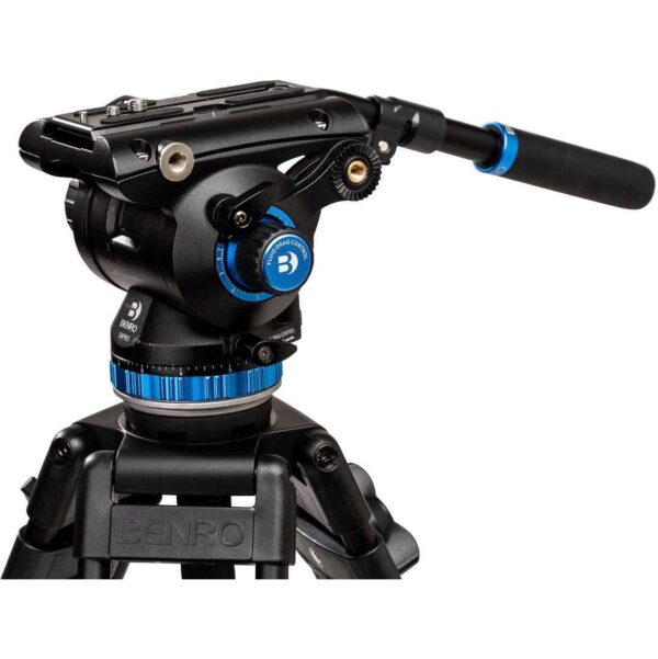 Benro A673TM Aluminium Dual Tube Videostatief w/ S8PRO Vi...