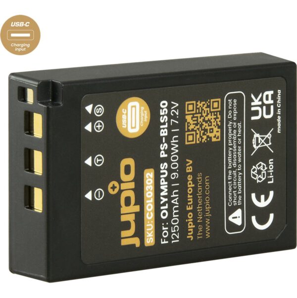 Jupio PS-BLS5 / PS-BLS50 Ultra C (USB-C Input) 1250mAh