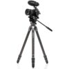 Benro Tortoise Carbon Tripod w/ S4PRO Videokop 24C Leveli...