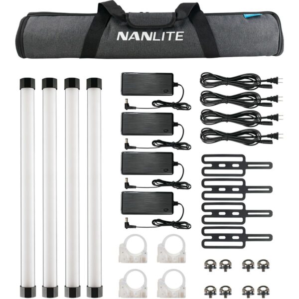 Nanlite Pavotube II 15X 4 Kit (w/ Battery)